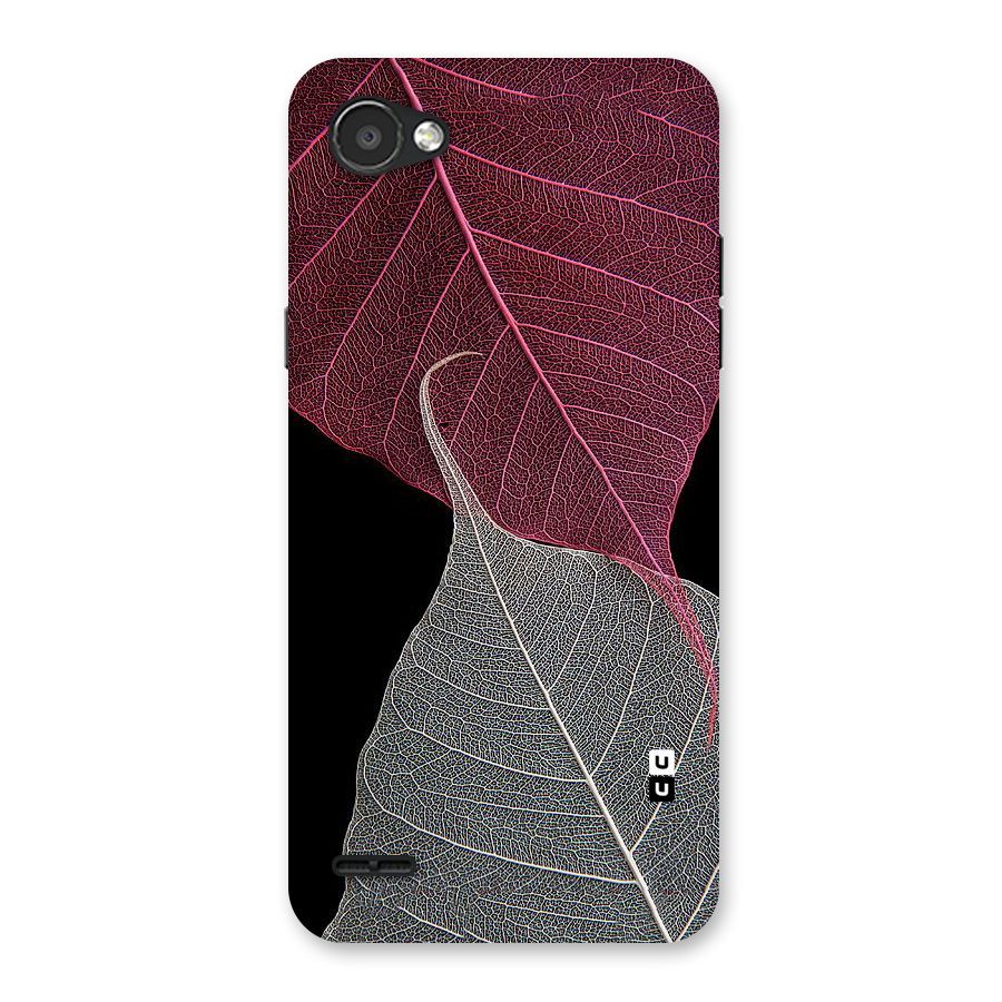 Beauty Leaf Back Case for LG Q6