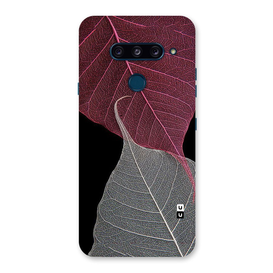 Beauty Leaf Back Case for LG  V40 ThinQ