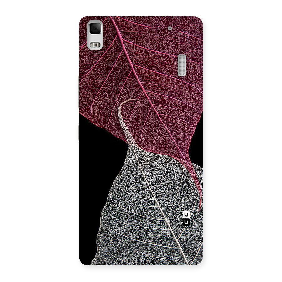 Beauty Leaf Back Case for Lenovo A7000
