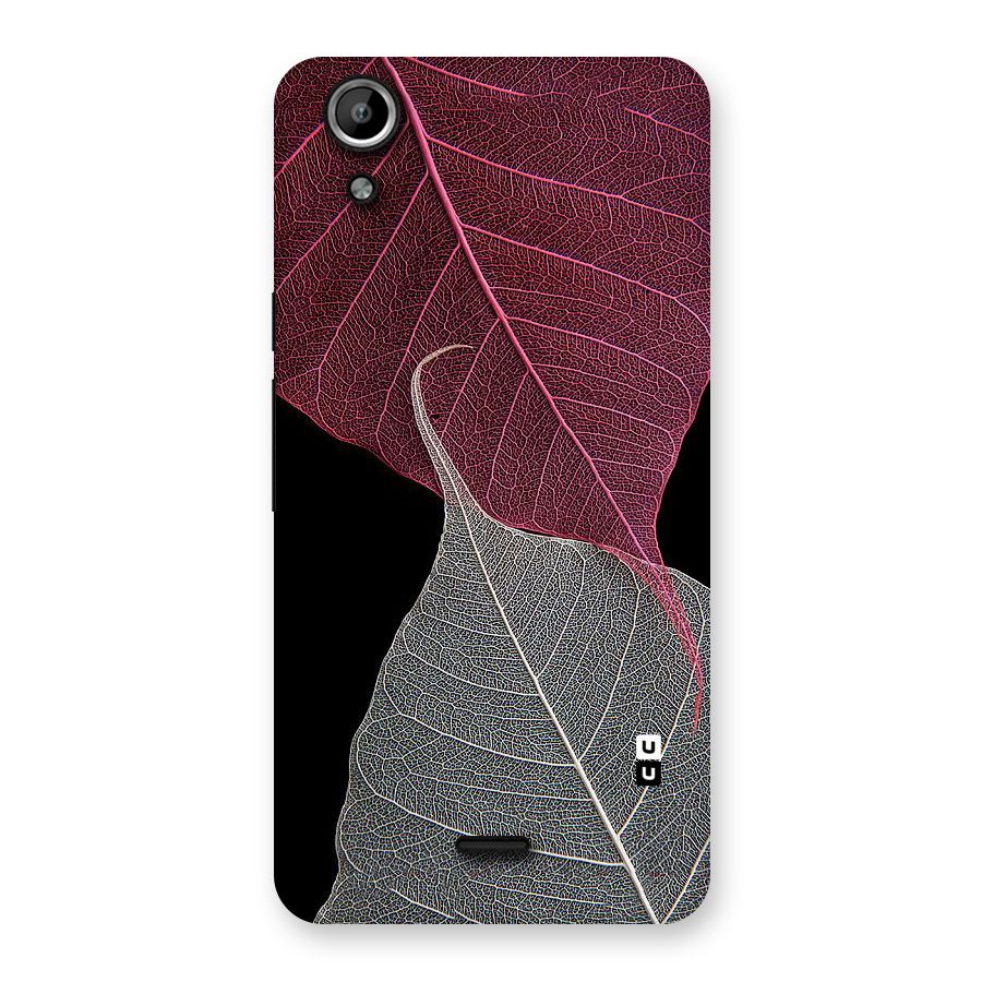 Beauty Leaf Back Case for Micromax Canvas Selfie Lens Q345