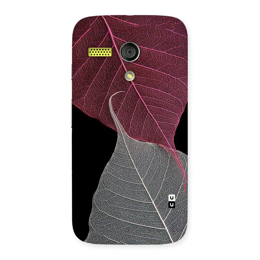 Beauty Leaf Back Case for Moto G