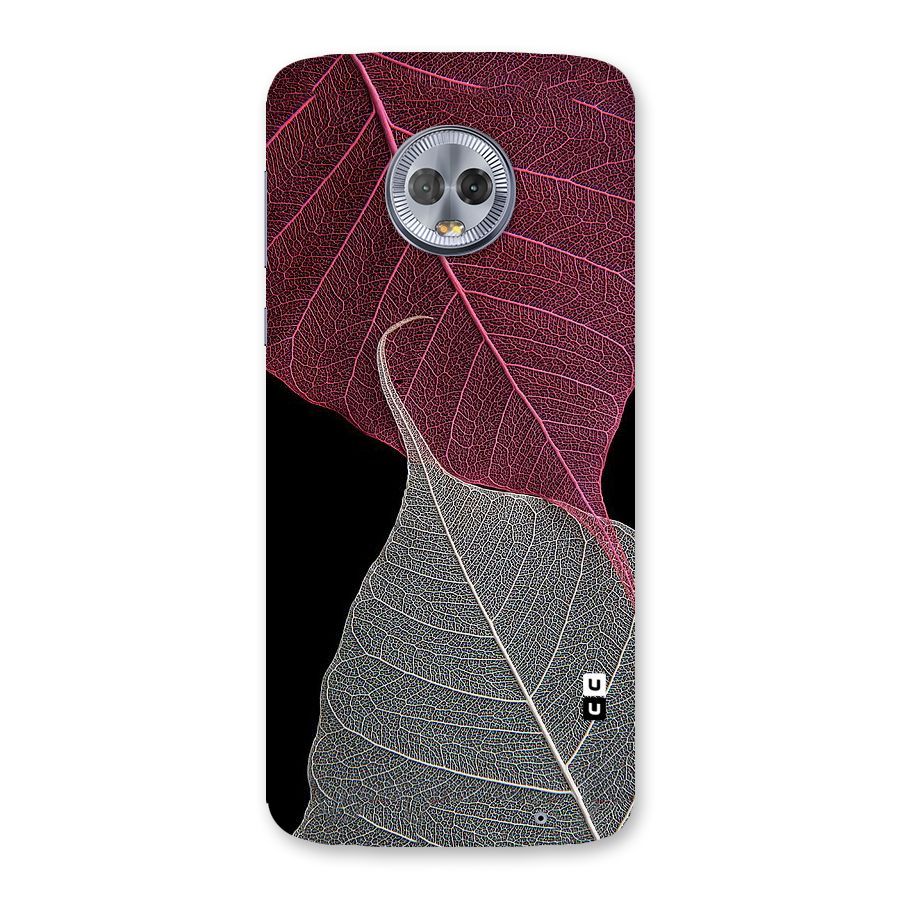 Beauty Leaf Back Case for Moto G6 Plus