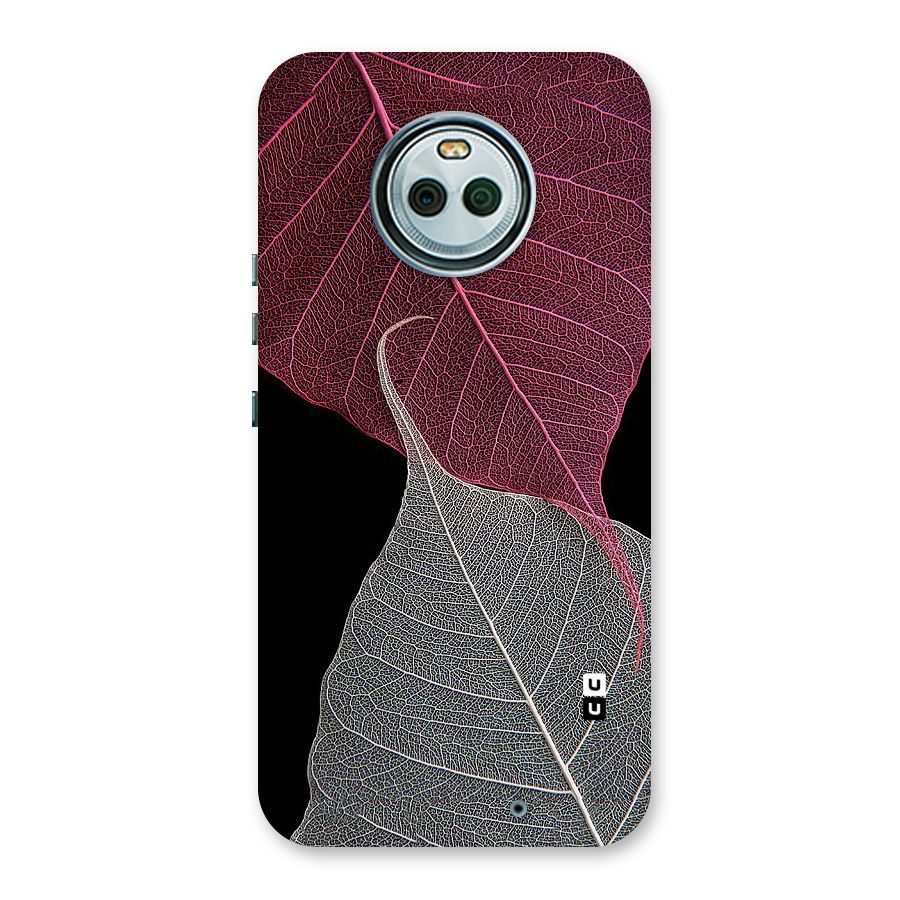 Beauty Leaf Back Case for Moto X4