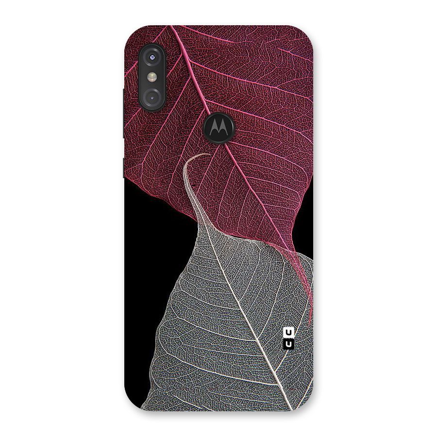 Beauty Leaf Back Case for Motorola One Power