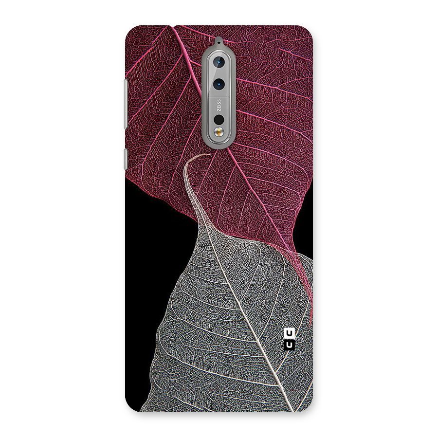 Beauty Leaf Back Case for Nokia 8