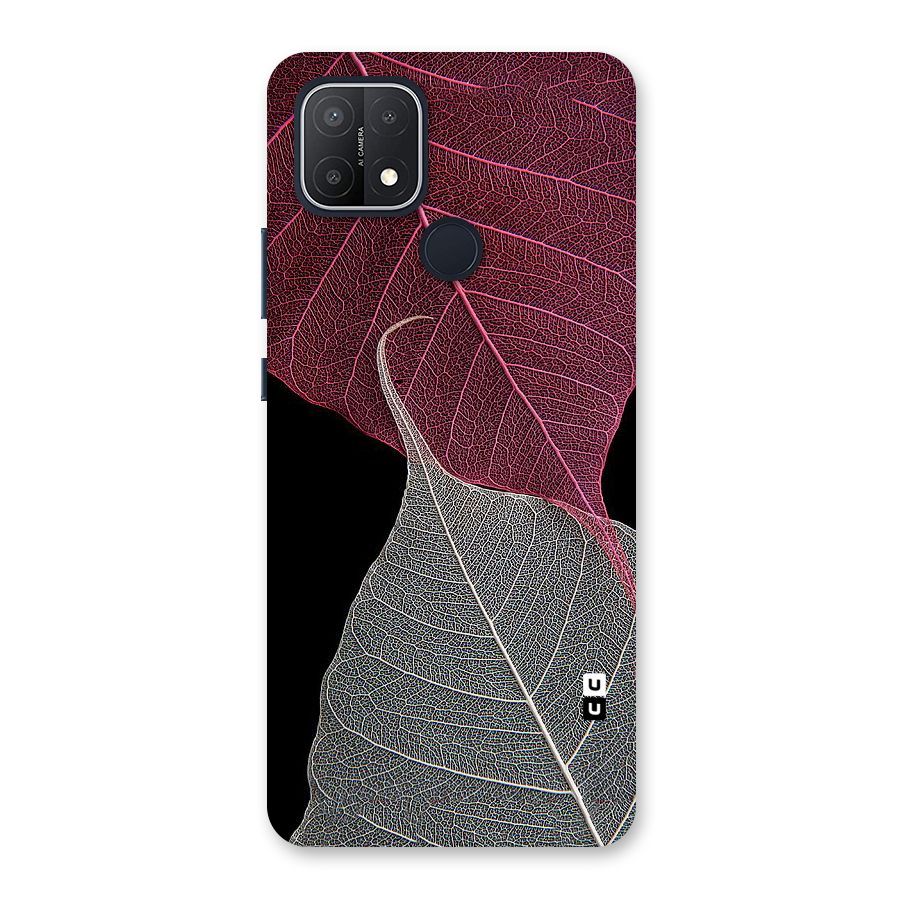 Beauty Leaf Back Case for Oppo A15