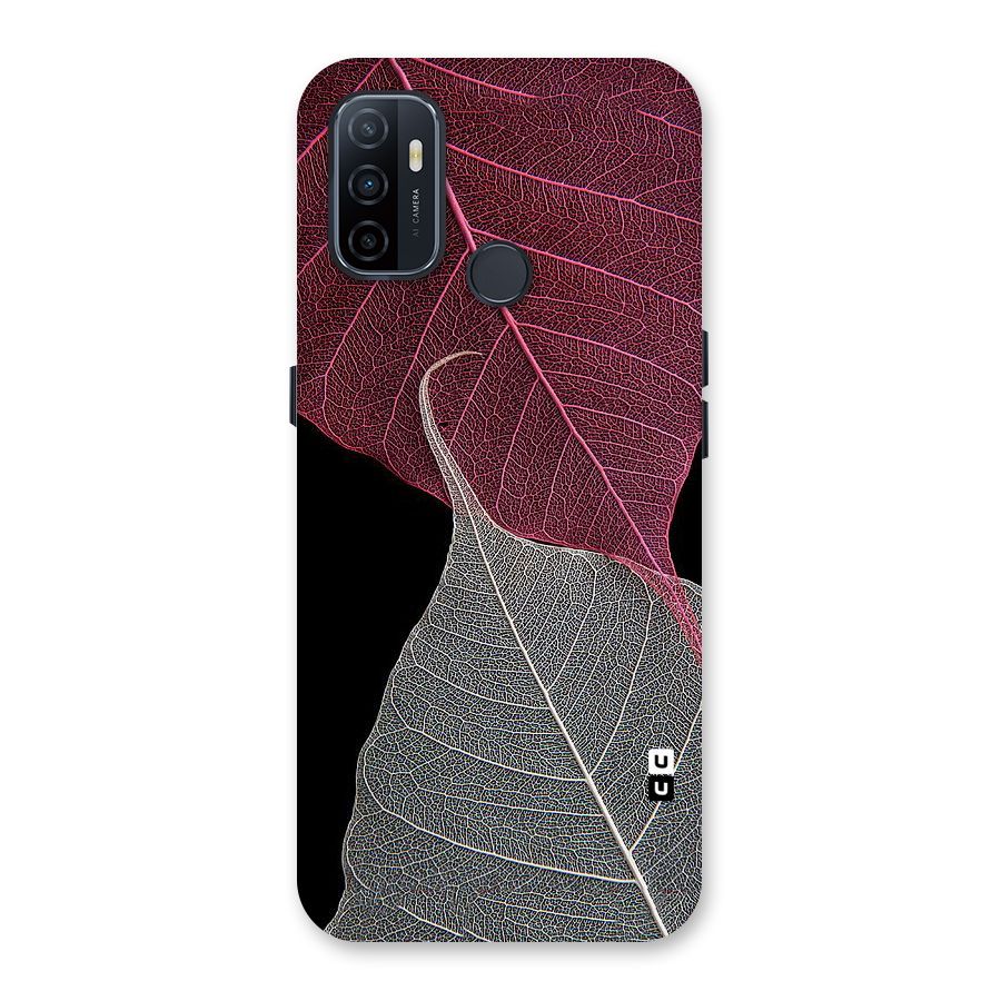 Beauty Leaf Back Case for Oppo A32