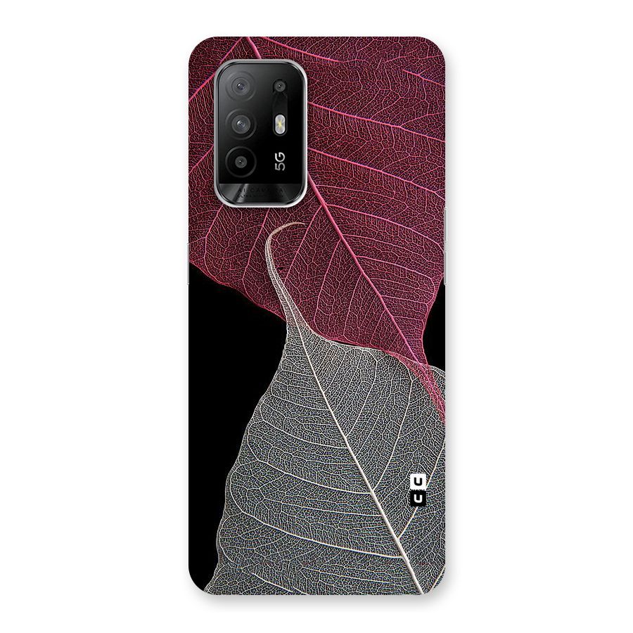 Beauty Leaf Back Case for Oppo F19 Pro Plus 5G