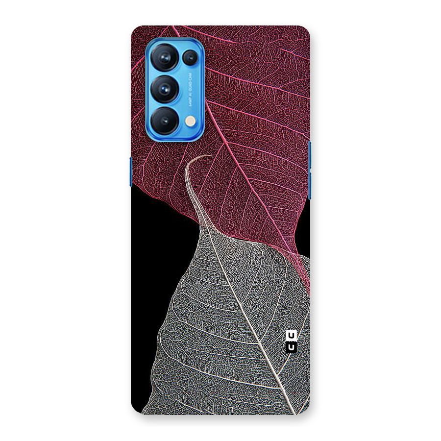 Beauty Leaf Back Case for Oppo Reno5 Pro 5G