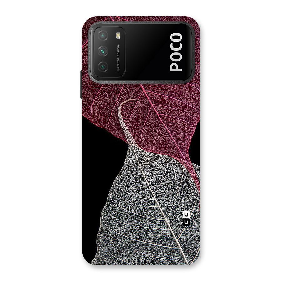 Beauty Leaf Back Case for Poco M3