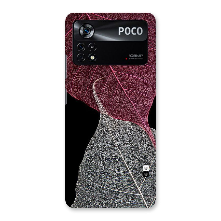 Beauty Leaf Back Case for Poco X4 Pro 5G