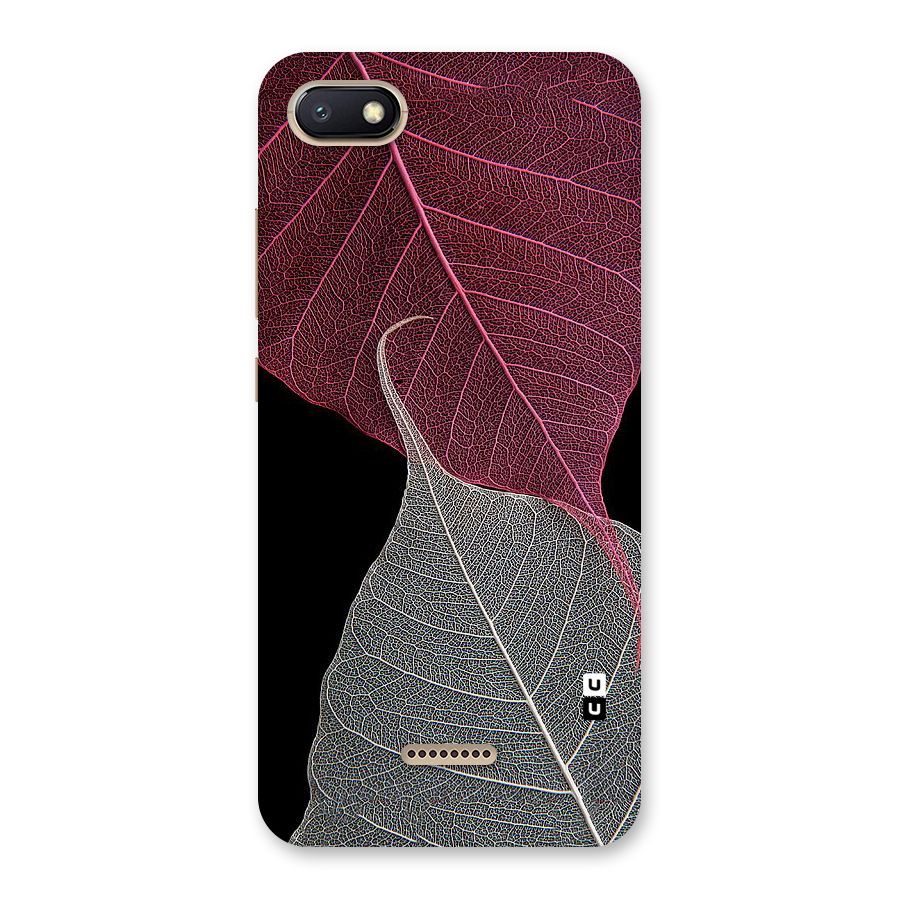 Beauty Leaf Back Case for Redmi 6A