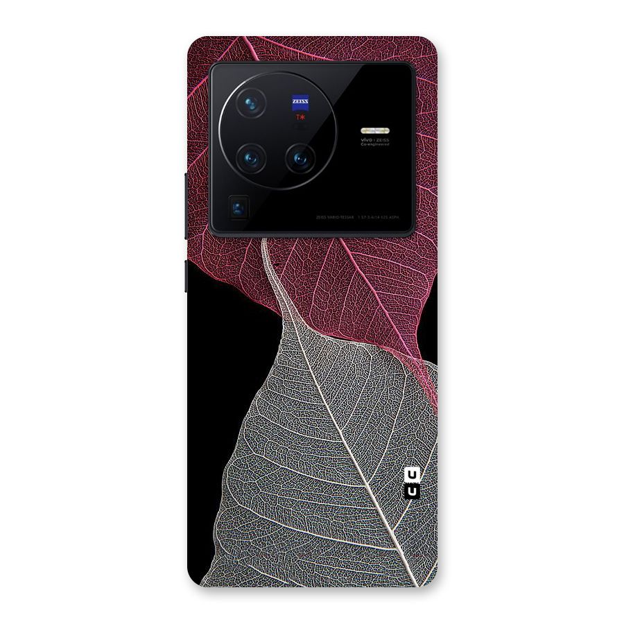 Beauty Leaf Back Case for Vivo X80 Pro