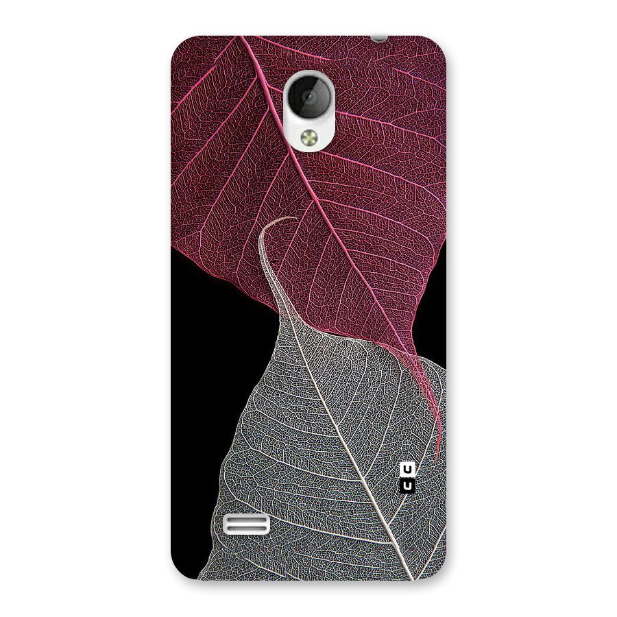 Beauty Leaf Back Case for Vivo Y21