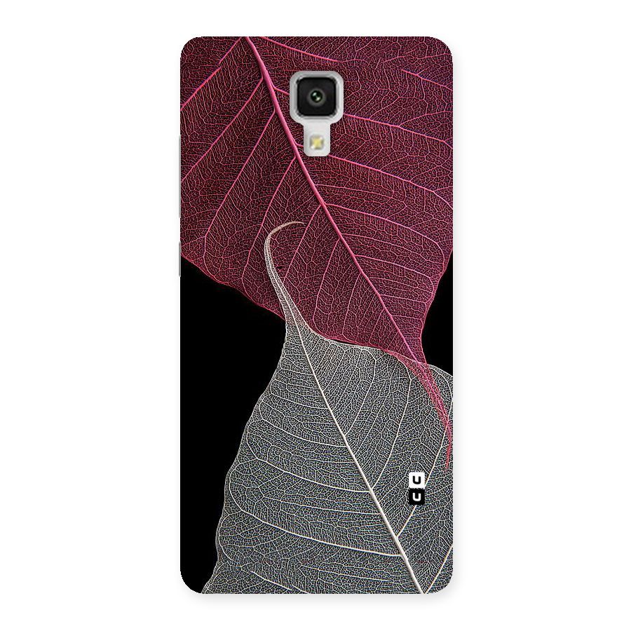 Beauty Leaf Back Case for Xiaomi Mi 4
