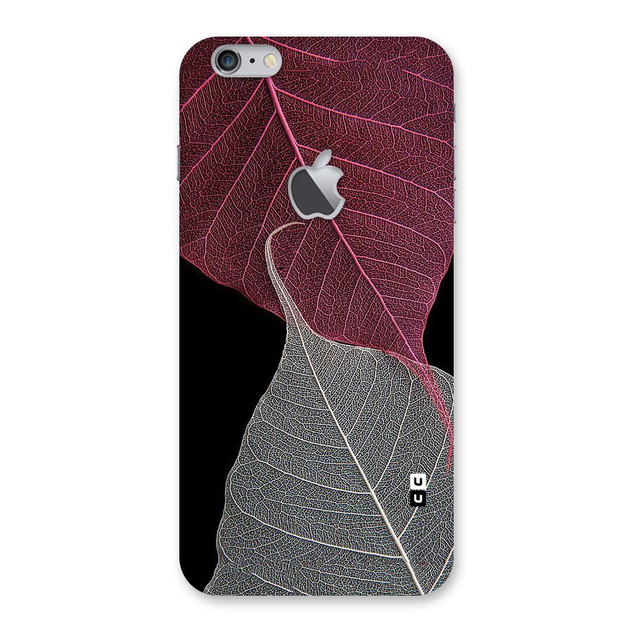 Beauty Leaf Back Case for iPhone 6 Plus 6S Plus Logo Cut