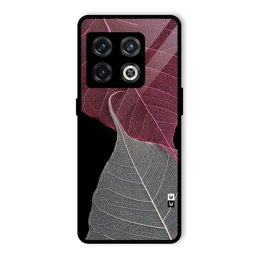 Beauty Leaf Glass Back Case for OnePlus 10 Pro 5G