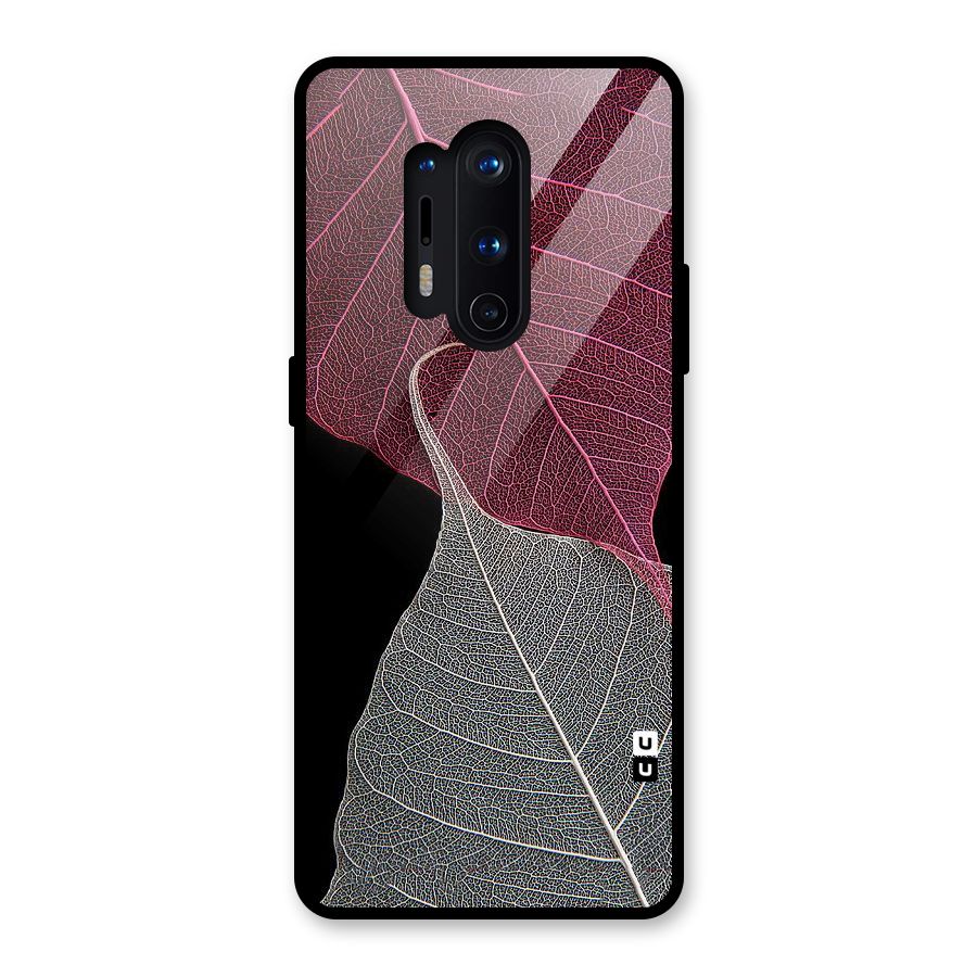 Beauty Leaf Glass Back Case for OnePlus 8 Pro