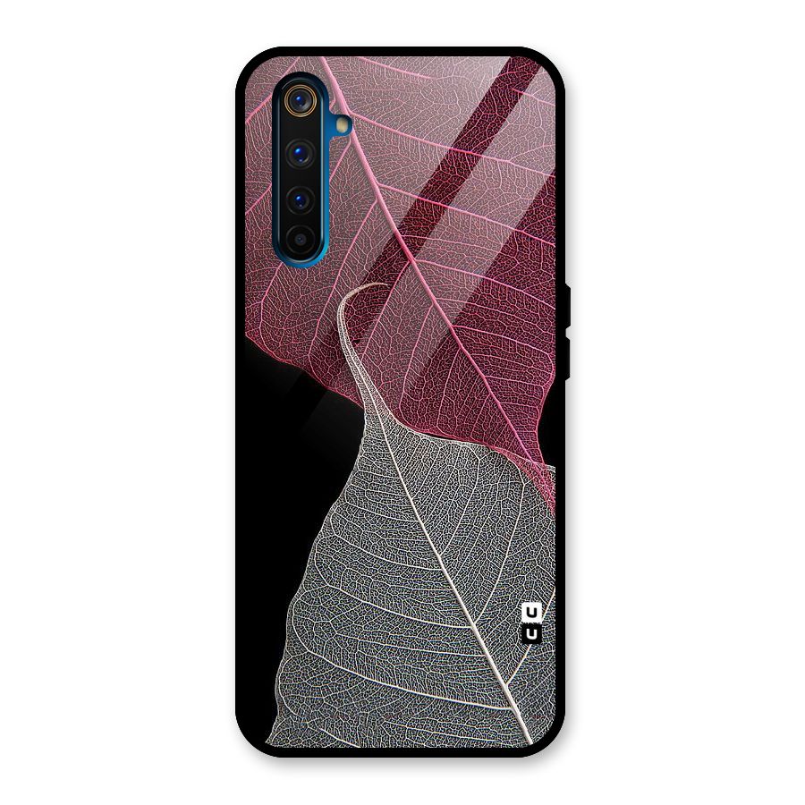 Beauty Leaf Glass Back Case for Realme 6 Pro