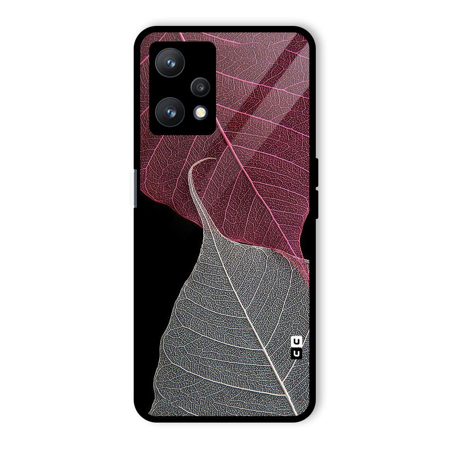 Beauty Leaf Glass Back Case for Realme 9 Pro 5G
