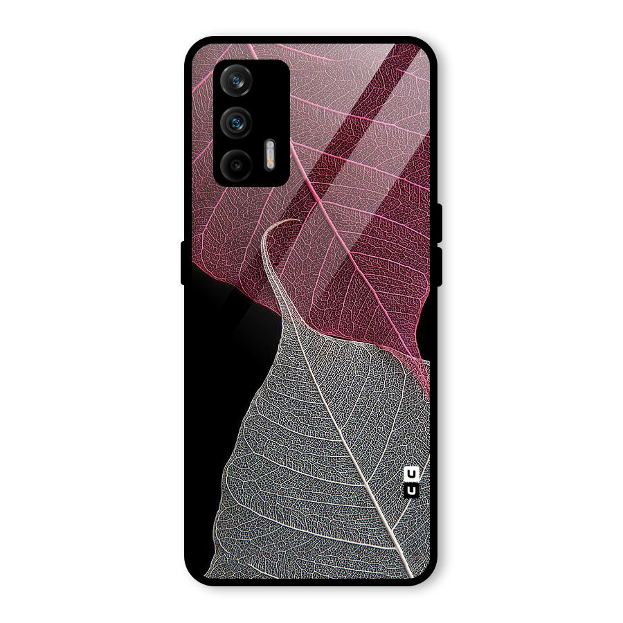 Beauty Leaf Glass Back Case for Realme GT 5G