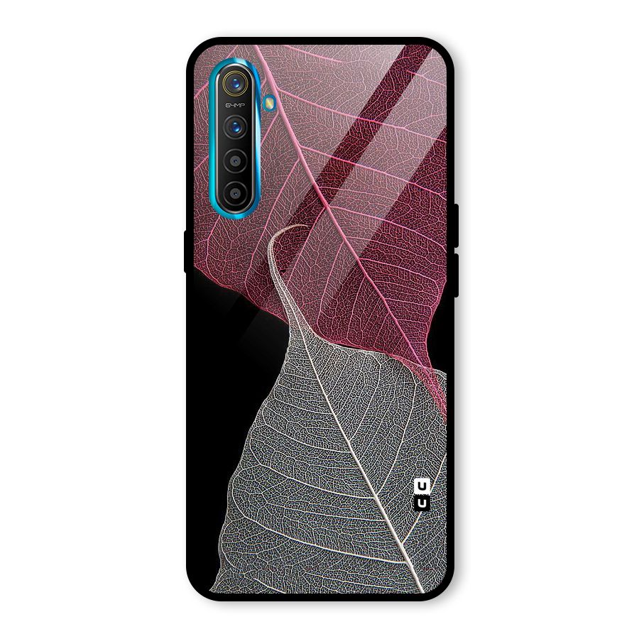 Beauty Leaf Glass Back Case for Realme X2