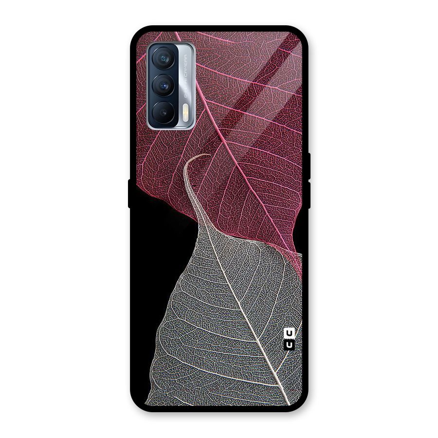 Beauty Leaf Glass Back Case for Realme X7