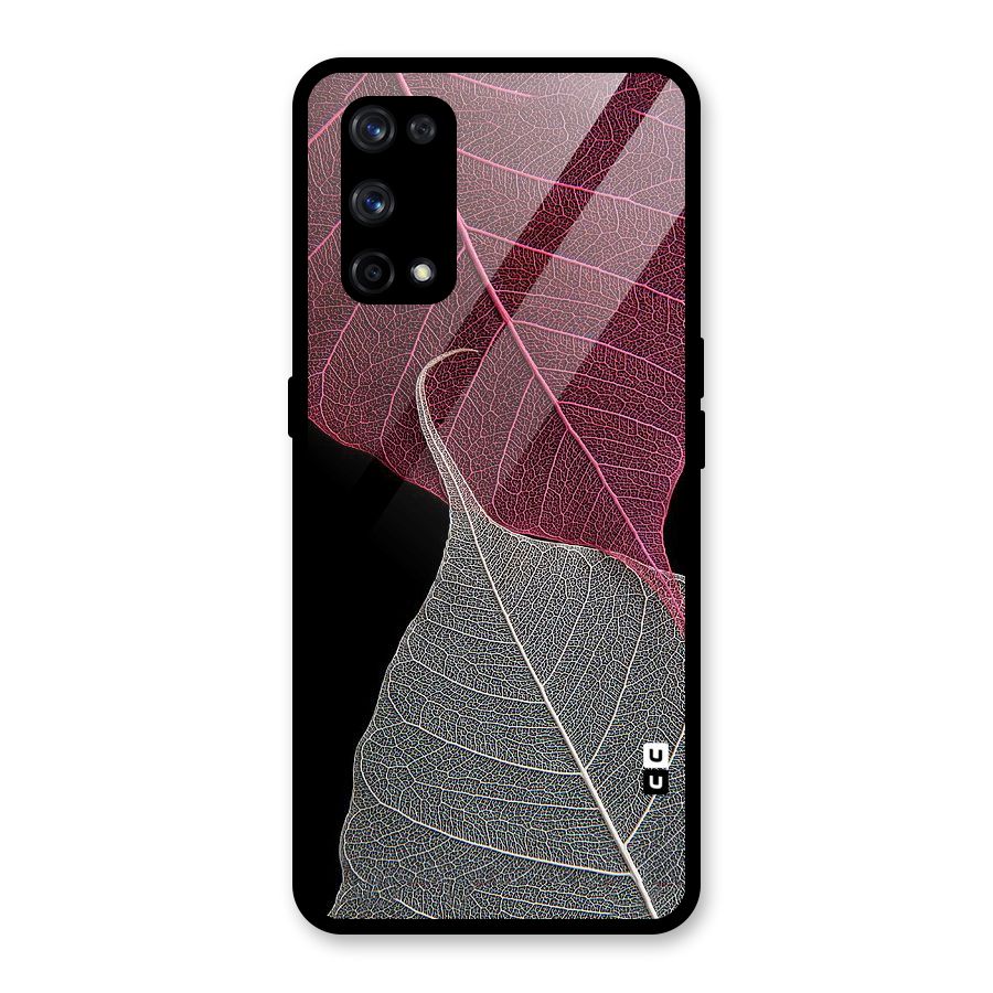 Beauty Leaf Glass Back Case for Realme X7 Pro