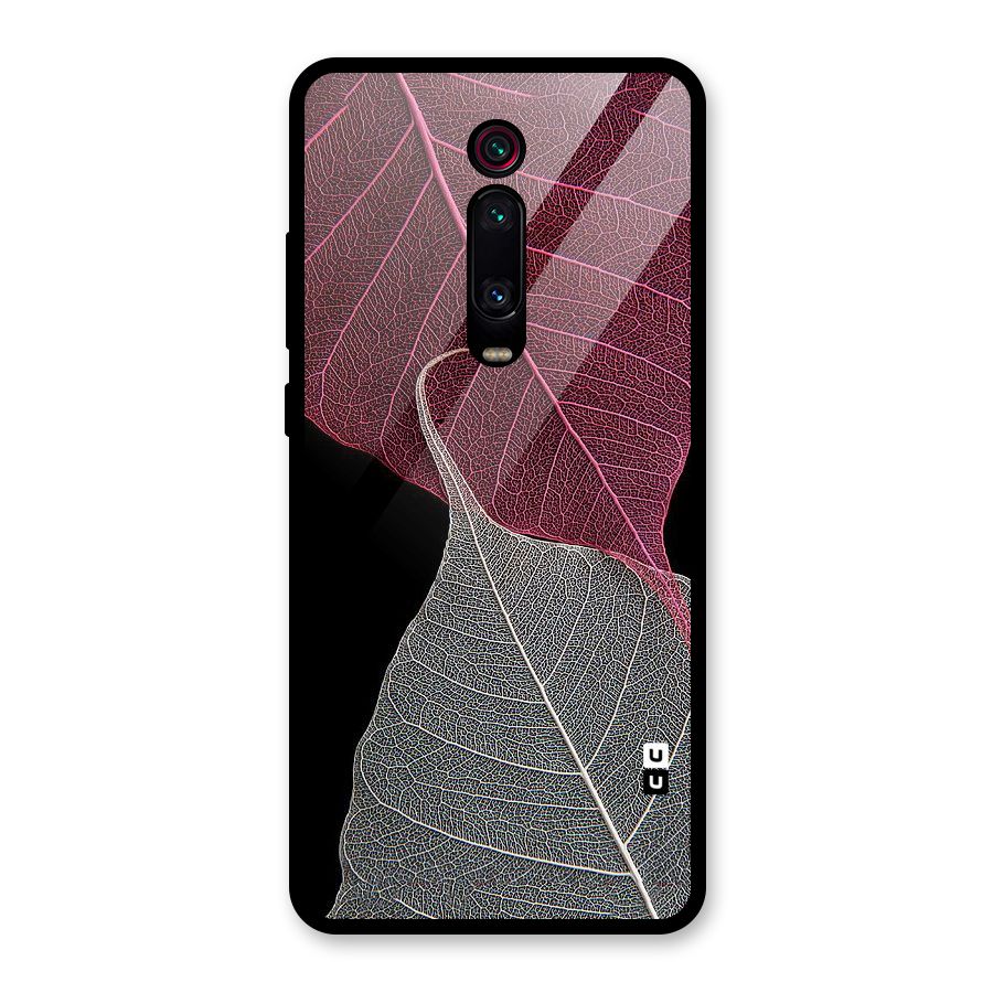 Beauty Leaf Glass Back Case for Redmi K20 Pro