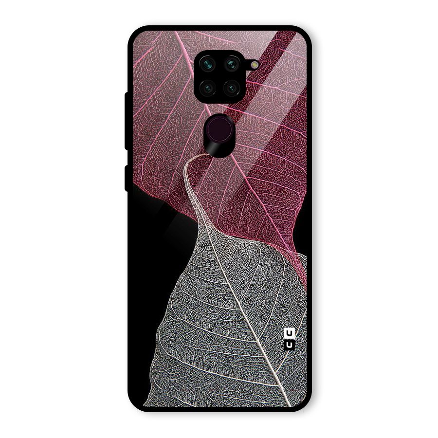 Beauty Leaf Glass Back Case for Redmi Note 9
