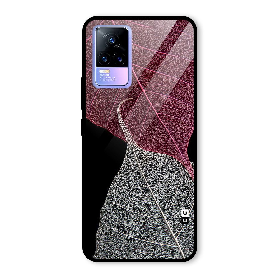 Beauty Leaf Glass Back Case for Vivo Y73