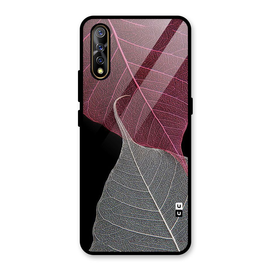 Beauty Leaf Glass Back Case for Vivo Z1x