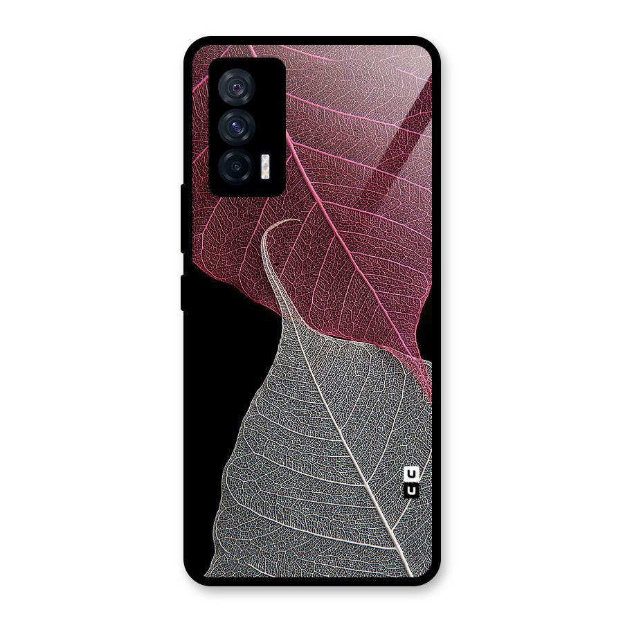 Beauty Leaf Glass Back Case for Vivo iQOO 7 5G