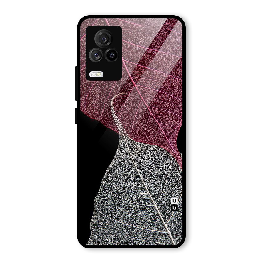 Beauty Leaf Glass Back Case for Vivo iQOO 7 Legend 5G