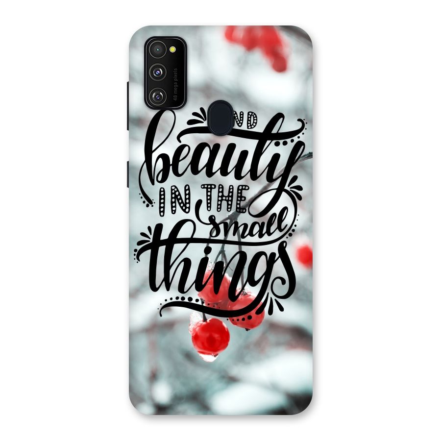 Beauty in Small Things Back Case for Galaxy M30s