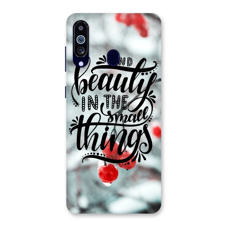 Beauty in Small Things Back Case for Galaxy M40
