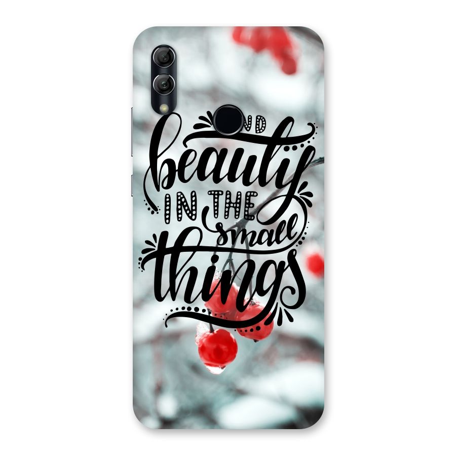 Beauty in Small Things Back Case for Honor 10 Lite