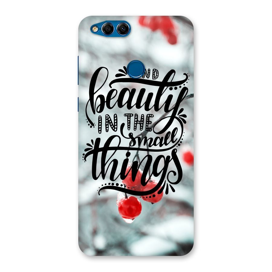 Beauty in Small Things Back Case for Honor 7X