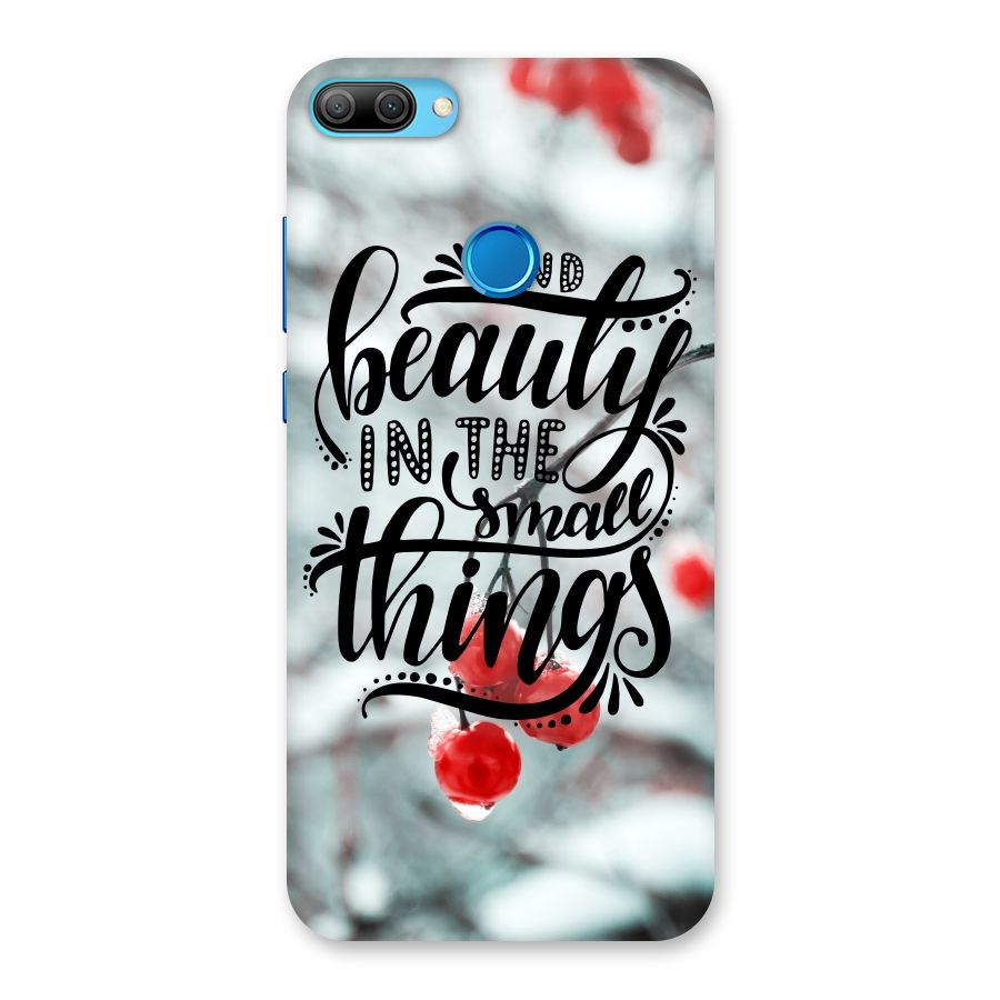 Beauty in Small Things Back Case for Honor 9N