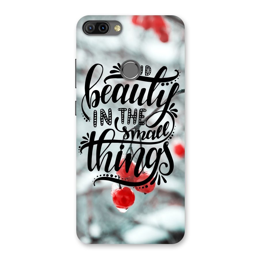 Beauty in Small Things Back Case for Infinix Hot 6 Pro