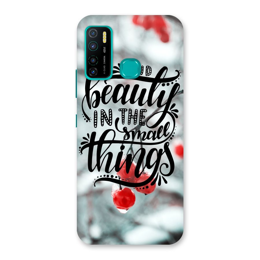 Beauty in Small Things Back Case for Infinix Hot 9 Pro