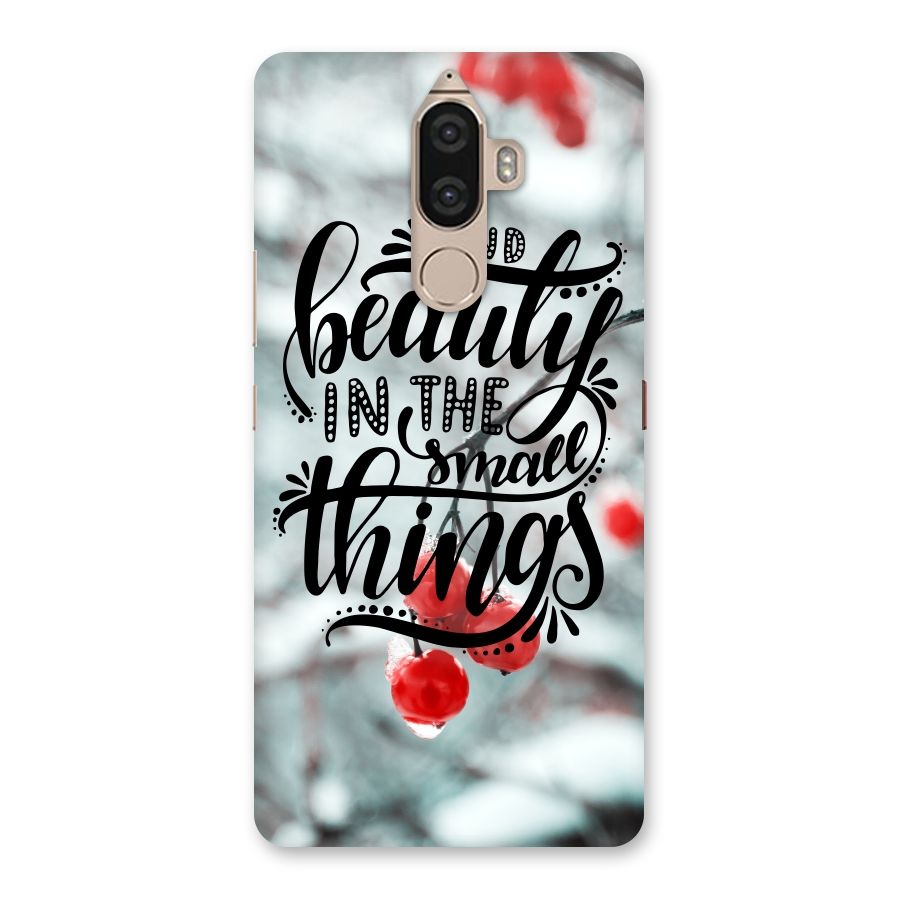 Beauty in Small Things Back Case for Lenovo K8 Note