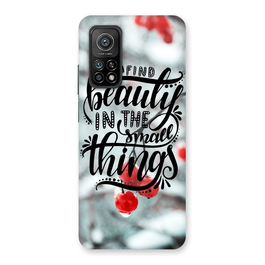 Beauty in Small Things Back Case for Mi 10T Pro 5G