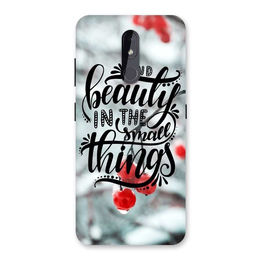Beauty in Small Things Back Case for Nokia 3.2