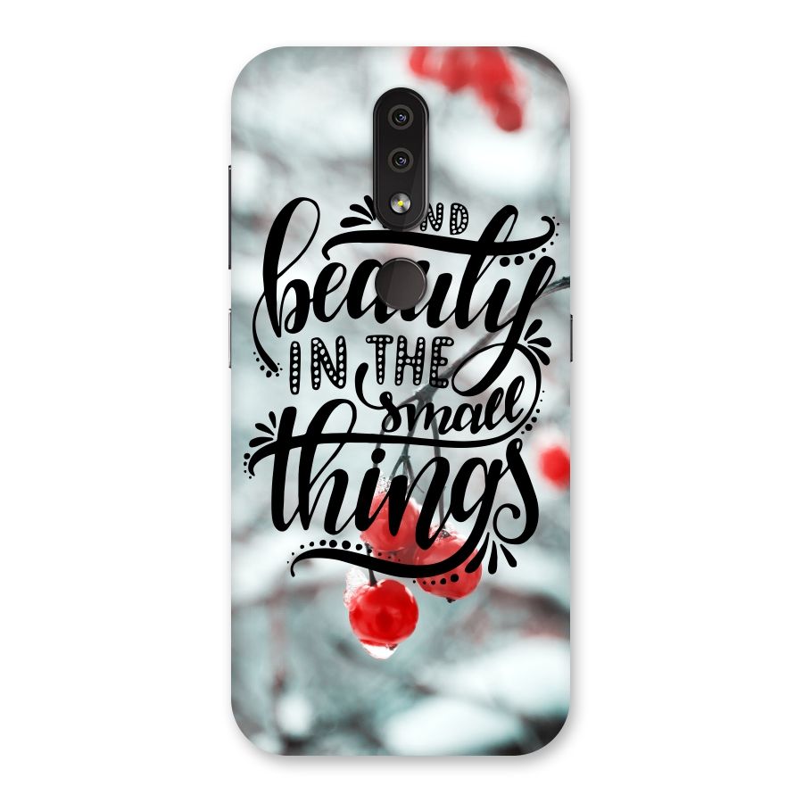 Beauty in Small Things Back Case for Nokia 4.2