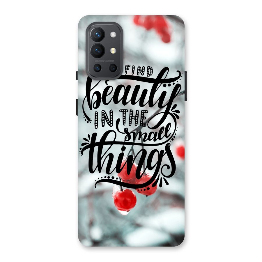 Beauty in Small Things Back Case for OnePlus 9R