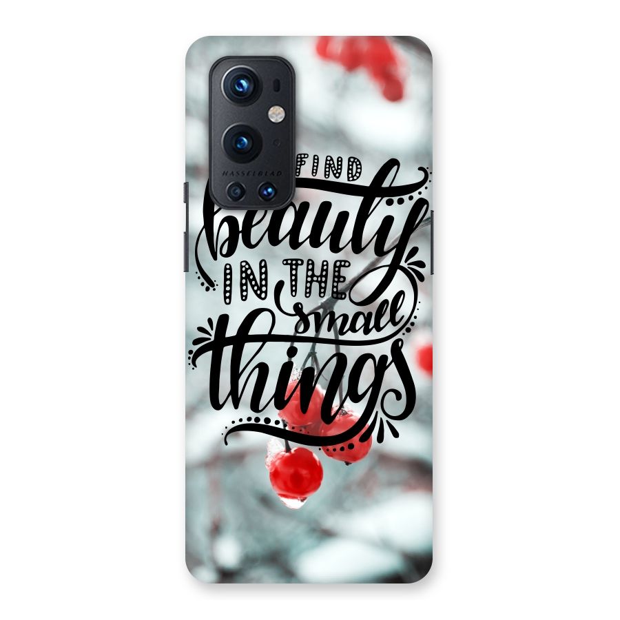 Beauty in Small Things Back Case for OnePlus 9 Pro