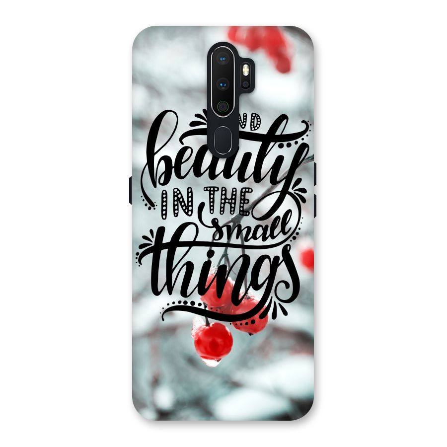 Beauty in Small Things Back Case for Oppo A5 (2020)