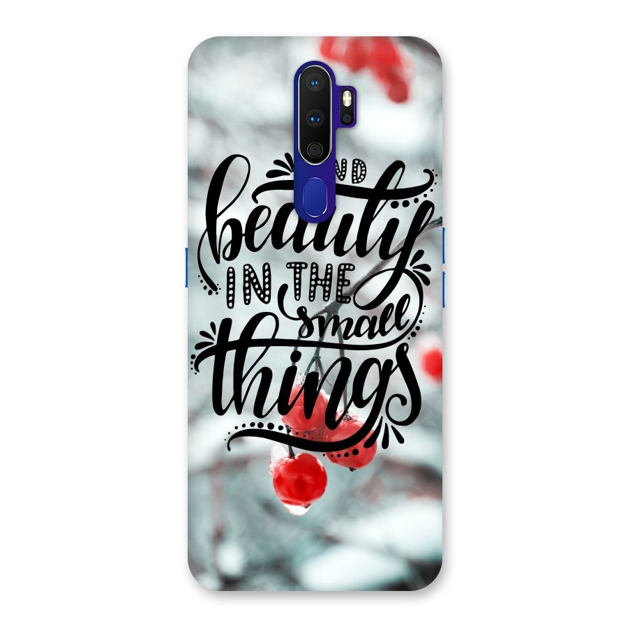 Beauty in Small Things Back Case for Oppo A9 (2020)