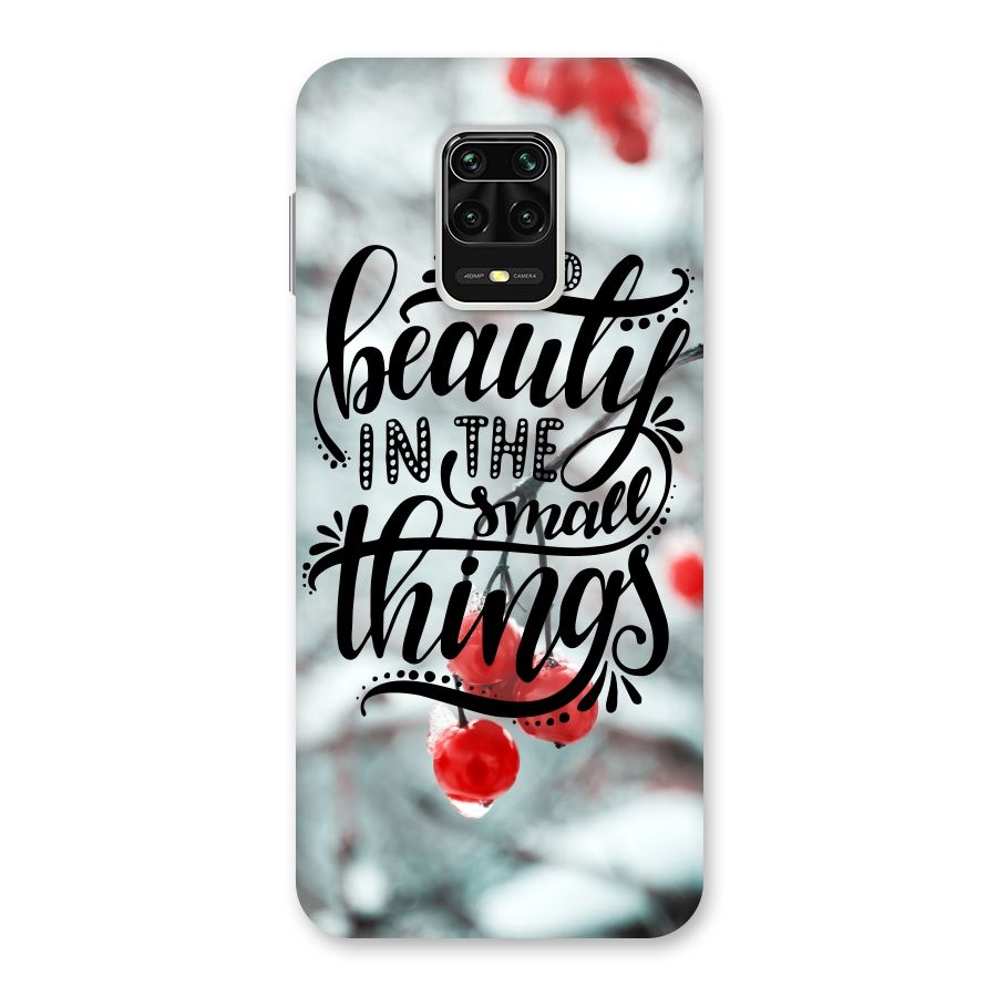 Beauty in Small Things Back Case for Poco M2 Pro